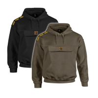 Vass Mikina Culture Hoody Khaki Black (4)