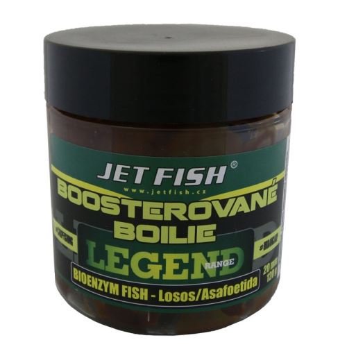 Jet Fish Boosterované Boilie Legend Range Bioenzym Fish 250 ml