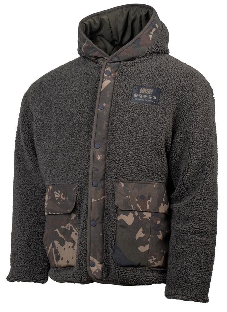 E-shop Nash mikina zero tolerance sherpa fleece hoody - s