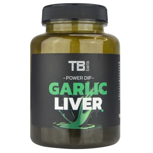 TB Baits Power Dip Garlic Liver 150 ml