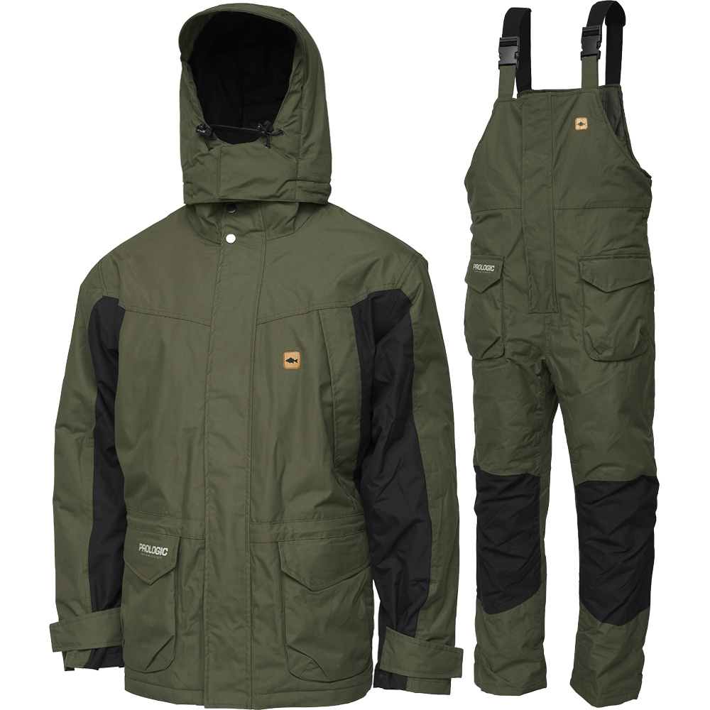 Prologic oblek highgrade thermo suit-veľkosť xl.
 
 Klimatická membrána s vodovzdornosťou 8000 mm vodného stĺpca, lepené švy
 
 Príjemná, pohodlná a teplá vnútorná podšívka z mikrovlákna a 100% polyester Taffeta
 
 Vysoko účinná vata so 100 g polymérom
 
 Odnímateľná, izolovaná kapucňa s nastaviteľným a ohybným šiltom
 
 Robustný dvojcestný hlavný zips s dvojitým popruhom v bunde
 
 Fleece vrecká pre príjemné zahriatie rúk
 
 Vrecká, náprsné vrecko a vnútorné vrecko na zips
 
 Obojsmerné uzavretie zipsu
 
 Elastické vysoké nohavice
 
 Spevnené kolená
 
 Zipsové nohavice so zipsom a suchým zipsom
