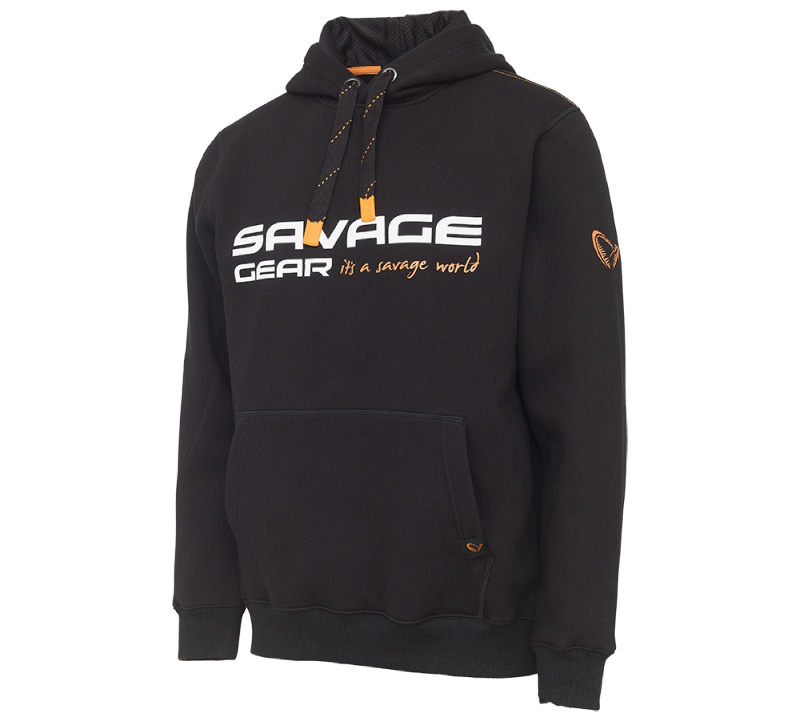 E-shop Savage gear mikina cosmo hoodie black ink - xl
