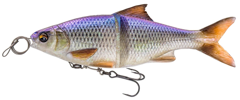 Savage gear gumová nástraha 3d line thru glide roach slow sinking clear blue roach - 23 cm 170 g