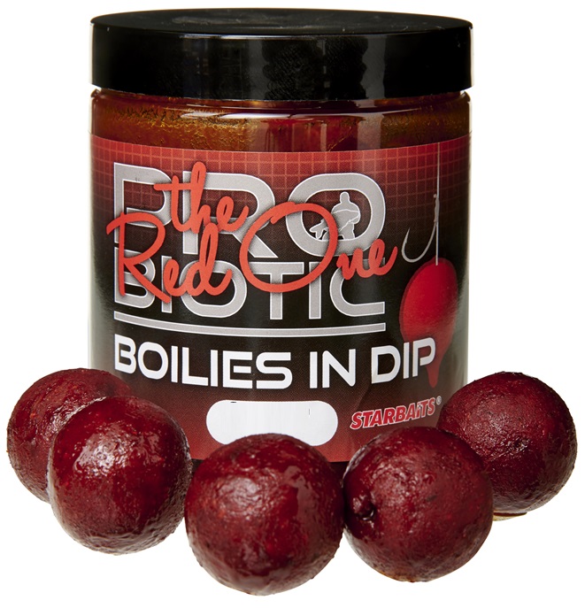 E-shop Starbaits boilies in dip probiotic red one 150 g - 24 mm