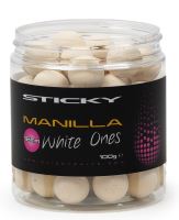 Sticky Baits Plávajúce Boilies Manilla Pop-Ups White Ones 100 g