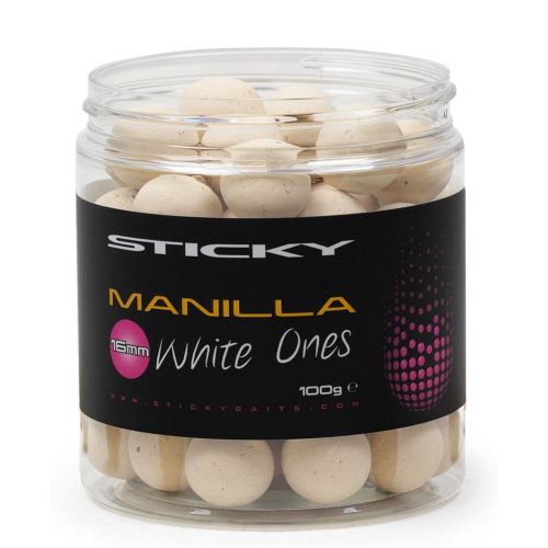 Sticky Baits Plávajúce Boilies Manilla Pop-Ups White Ones 100 g