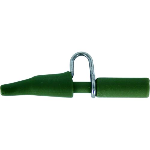 Quantum Závěska na olovo Metal safety clip mat green