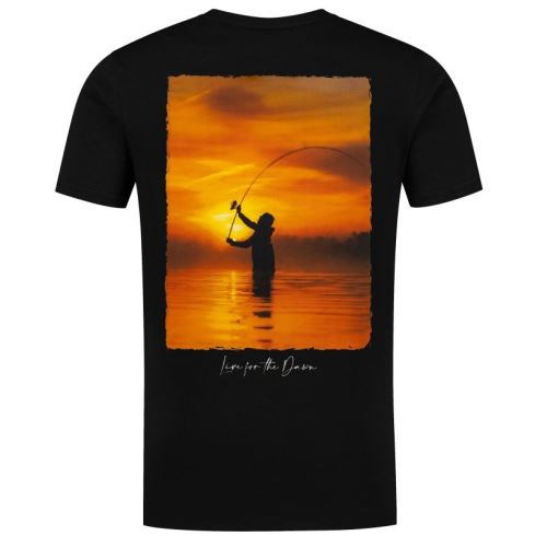 Korda Tričko Sunrise Tee Black