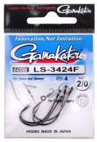 Gamakatsu Háčiky LS-3424F New Label Hooks Black