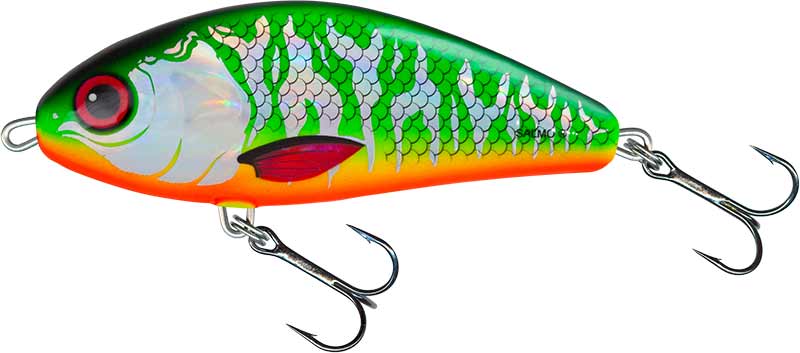 Salmo wobler fatso holo tiger sinking - 12 cm