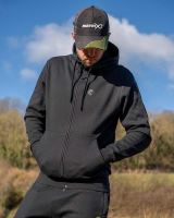 Matrix Mikina Zipped Hoody Black Stealth (10)