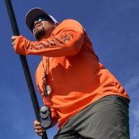 Grundéns Funkčné UV Tričko Tough Sun Crew Azure (7)