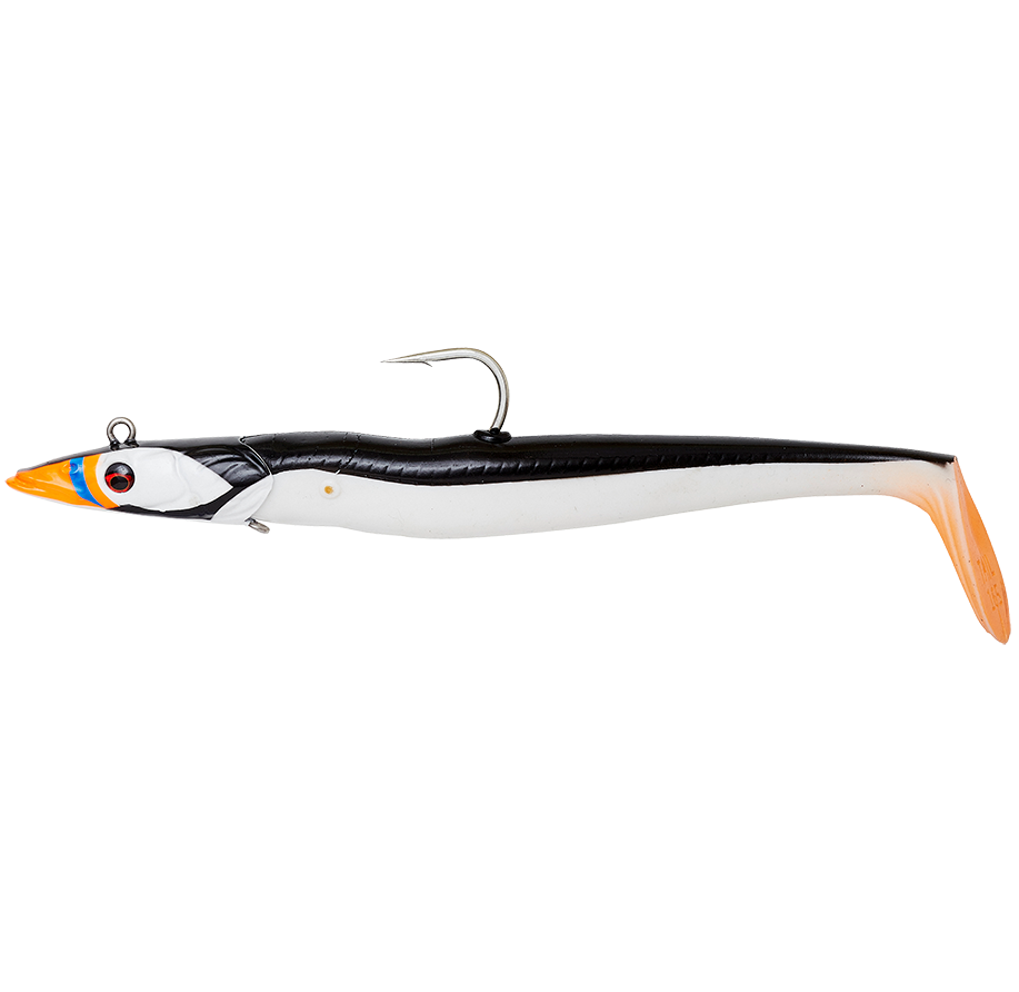 Savage gear gumová nástraha sandeel v2 puffin 2+1 - 21,5 cm 140 g