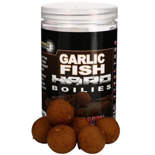 Starbaits Boilie Hard Baits Garlic Fish 200 g - 24 mm