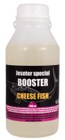 LK Baits Booster Jeseter Special 500 ml - cheese fish