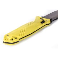 TB Outdoor Nôž CAC Army Knife PA6 FV Fluorescent Yellow Handle (2)