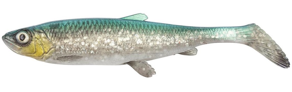 Savage gear gumová nástraha 3d herring shad v2 green silver - 17,5 cm 35 g 2 ks