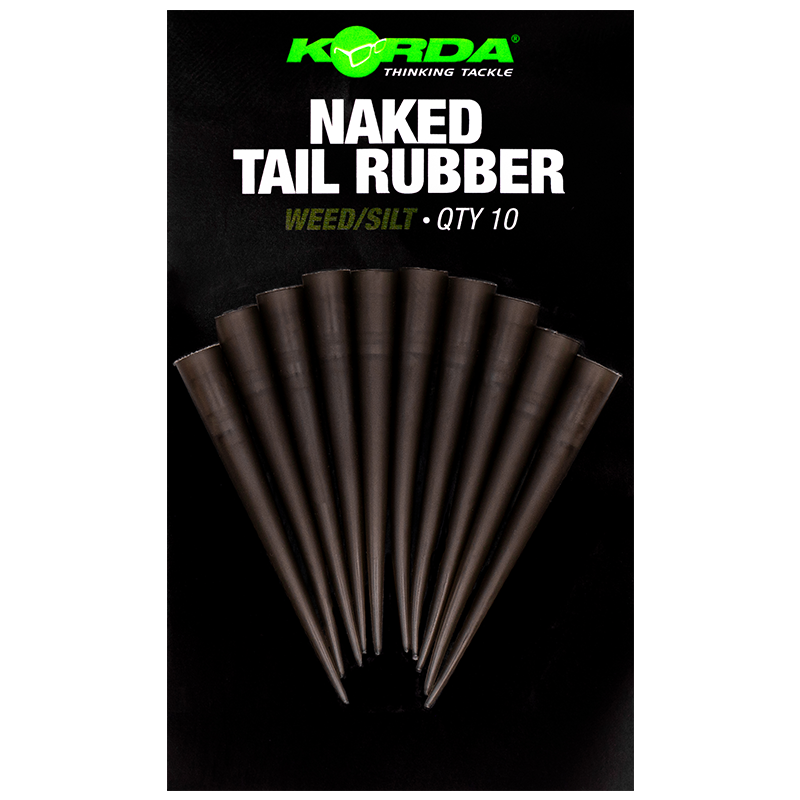 Korda prevleky naked tail rubber - weed/silt