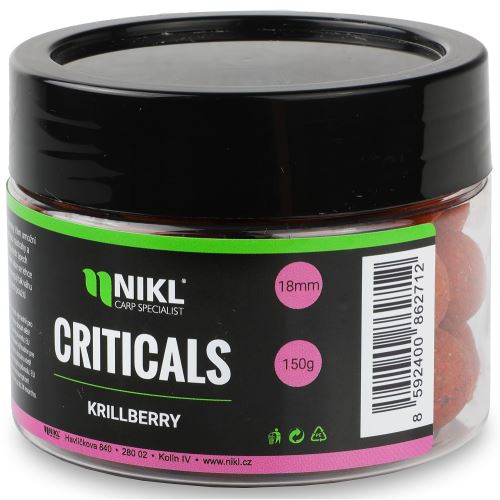 Nikl Boilie Criticals KrillBerry 150 g