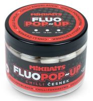 Mikbaits Plávajúce Boilie Fluo Chilli Cesnak 150 ml - 18 mm