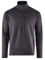 Grundéns Termoprádlo Grundies Thermal 1/2 Zip Black
