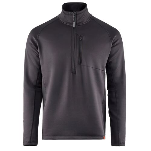 Grundéns Termoprádlo Grundies Thermal 1/2 Zip Black