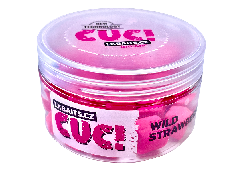 Lk baits cuc nugget balanc fluoro 100 ml 10 mm - wild strawberry