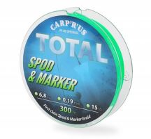 Carp´R´Us Splietaná Šnúra Total Spod Marker Braid Fluo Zelená 0,19 mm 6,8 kg