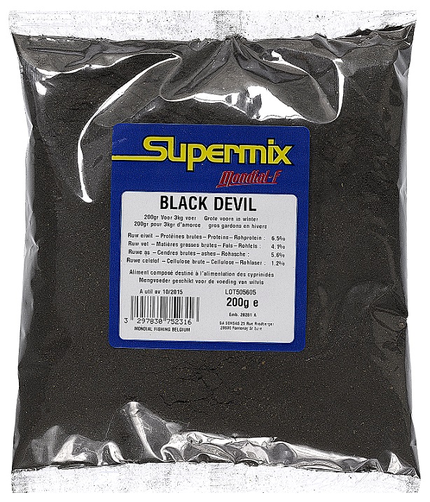 Mondial f posilňovač black devil veľká plotica 200g