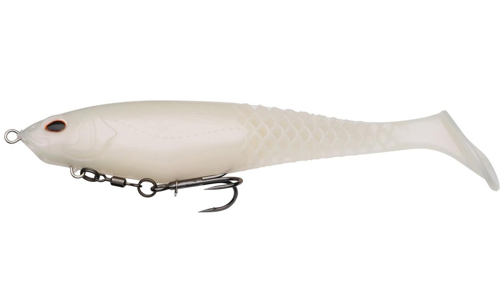E-shop Berkley gumová nástraha powerbait cullshad shallow shallow albino - 15 cm 34 g