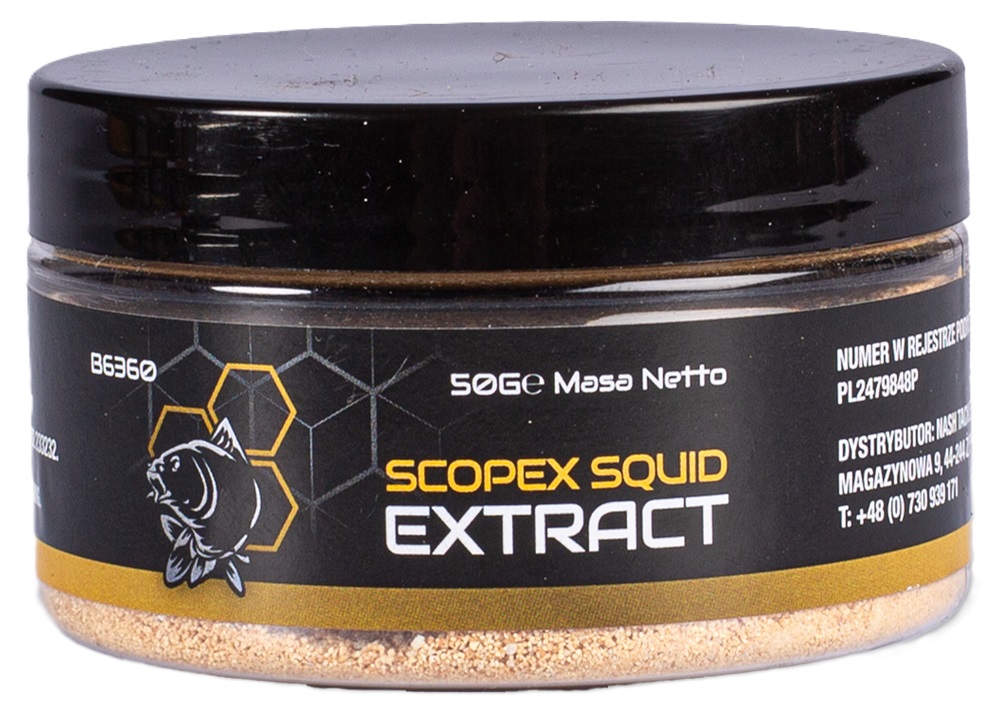 Nash sypký dip extract scopex squid 50 g