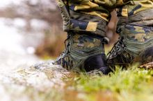 Prologic Topánky Bank Bound Trek Boot MH Camo (2)