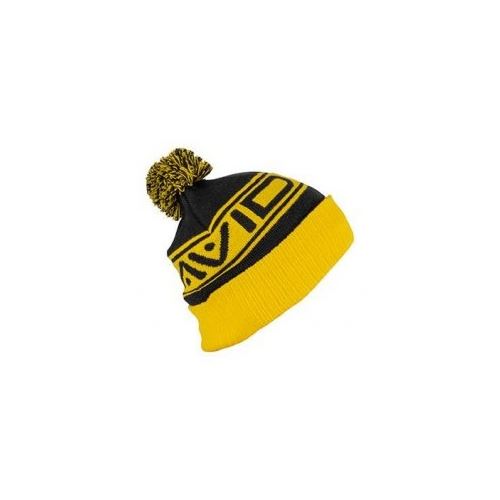 Avid Carp Zimná Čiapka Bobble Hat - Black/Yellow