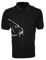 Zfish Tričko Carp Polo T-Shirt Black-Veľkosť M