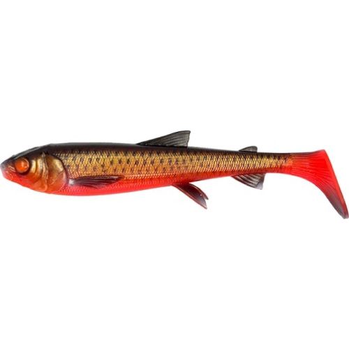 Savage Gear Gumová Nástraha 3D Whitefish Shad Black Red - 12 cm 14 g 3 ks