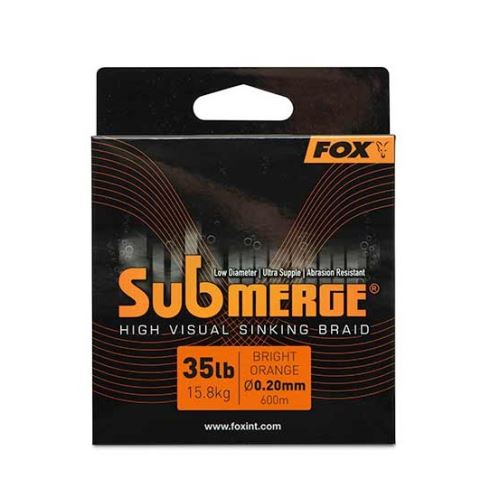 Fox Splietaná Šnúra Naturals Submerge Braid 600 m - 0,25 mm 20,4 kg