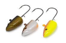 Fox Rage Jigová Hlavička Eel Head Tiger (2)