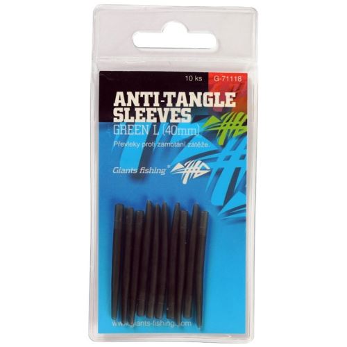 Giants Fishing Prevleky Proti Zamotaniu Anti Tangle Sleeves Green 10 ks