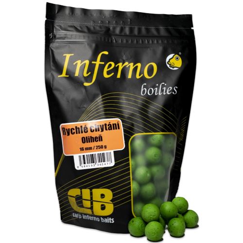 Carp Inferno Boilies Pre Rýchle Chytanie 250 g 16 mm Oliheň