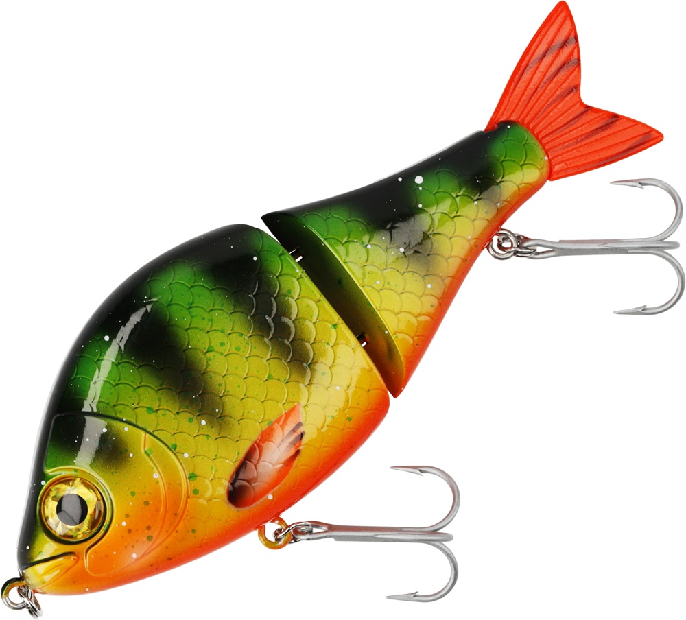 E-shop Mikado wobler mft swimbait slow sinking hot perch - 7 cm 16 g