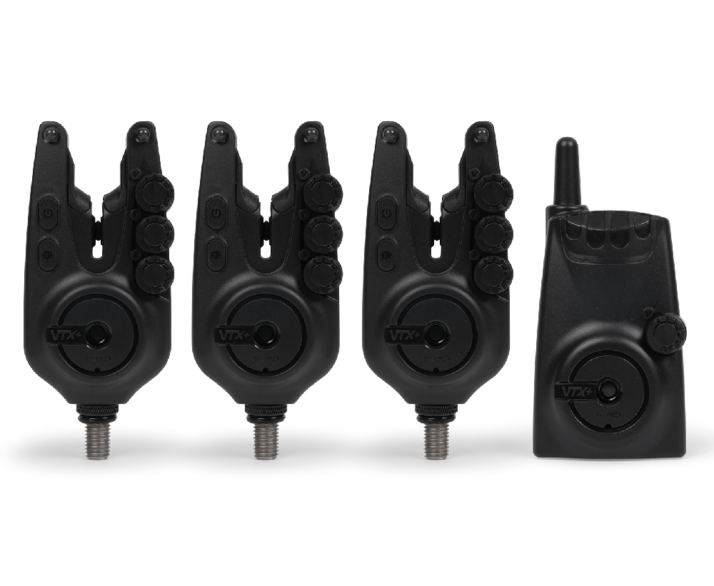 E-shop Avid carp sada signalizátorov vtx+ bite alarm set - 3+1
