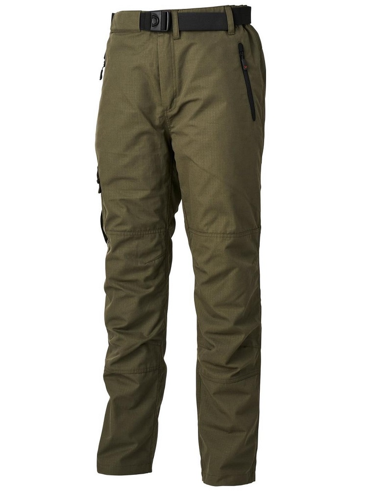 Savage gear nohavice sg4 combat trousers olive green - l.
 •Odolný materiál 65% bavlna / 35% polyester •Povrchová úprava DWR • Elastický pásik v páse •Dve vrecká na zips •Veľké stehenné vrecko