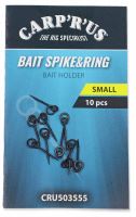 Carp´R´Us Tŕň Na Nástrahu Bait Spike & Ring 10 ks - S