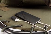 Nash Lehátko So Spacákom MF60 Indulgence 5 Season Sleep System Compact + Vyhrievaná Vložka Heated Blanket + Prikrývka Winter Shroud (4)