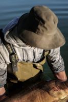 Korda Mikina Patch Hoodie Dark Olive (9)