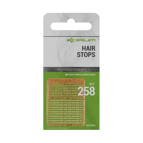 Korum Zarážky Smokescreen Hair Stops 258 ks