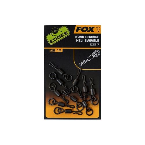 Fox Obratlík Edges Kwik Change Heli Swivels Size 7