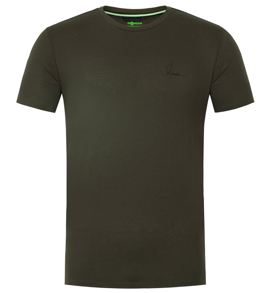 Korda tričko minimal tee dark olive - xxl