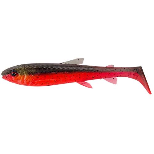 Savage Gear Gumová Nástraha 3D Whitefish Shad Black Red - 9 cm 7 g