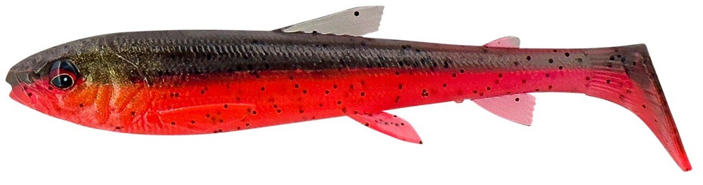 E-shop Savage gear gumová nástraha 3d whitefish shad black red - 9 cm 7 g